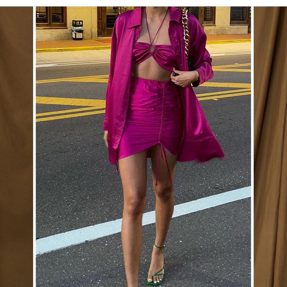 12th tribe pink set size L